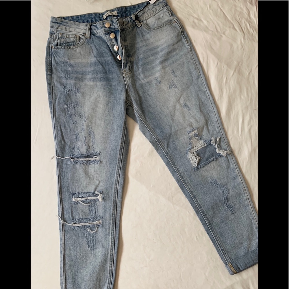 NWT F21 mom jeans size XL